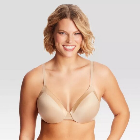 Maidenform Women's Comfort Devotion Extra Coverage Bra 9436 - Beige 36C - Picture 1 of 4